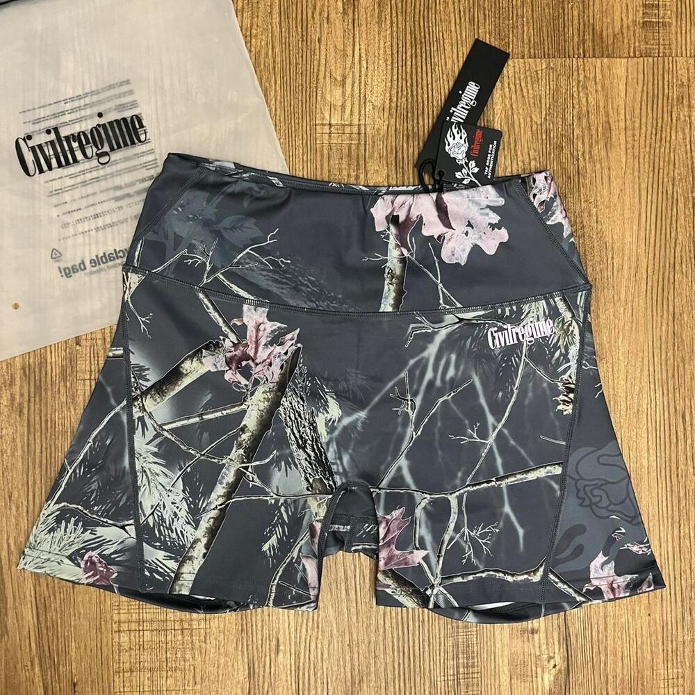 Civil regime camo shorts